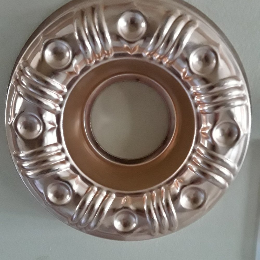 Vintage Copper Bundt Pan for Baking , Jello Mold or Wall Decor